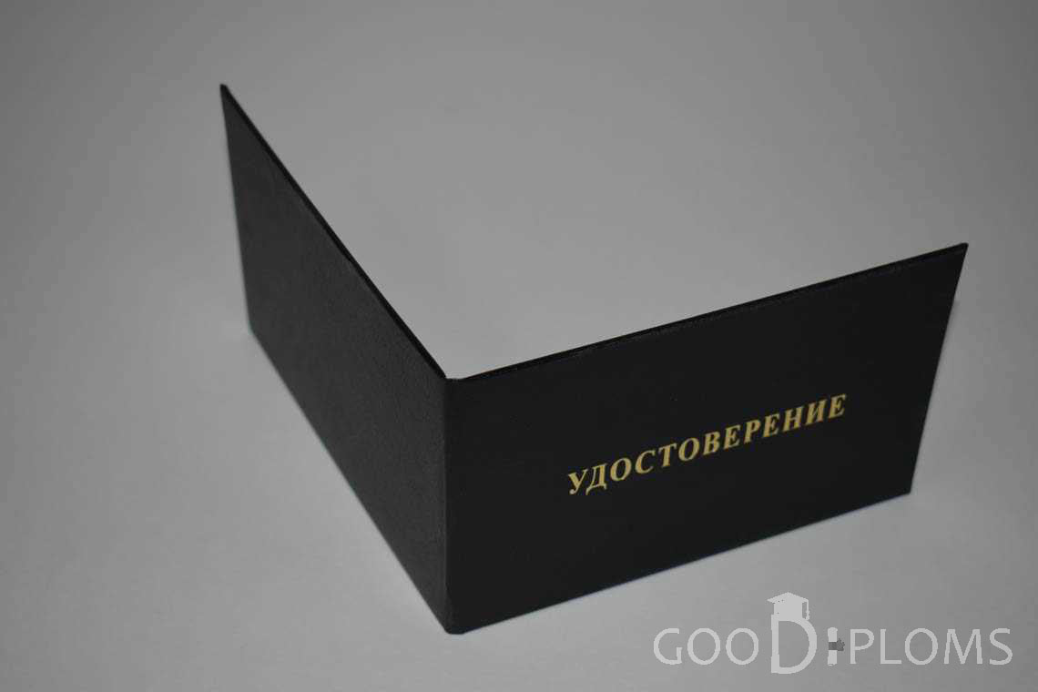 Удостоверение Ординатуры - Обратная Сторона период выдачи 1991-2006 -  Львов